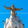 jesus statue barcelona