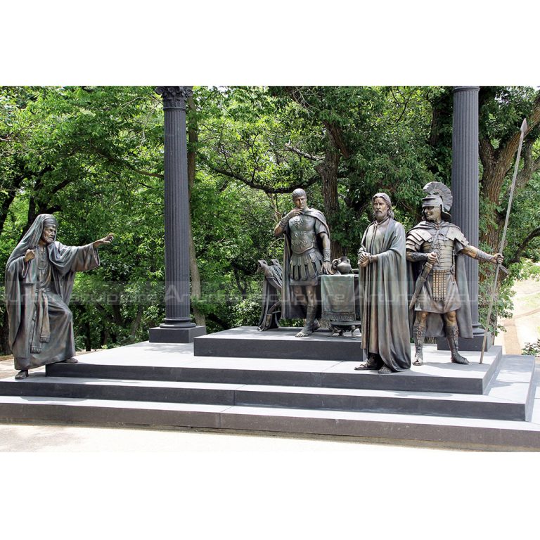 la escultura de la crucifixión