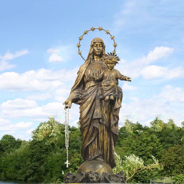 our lady of medjugorje statue