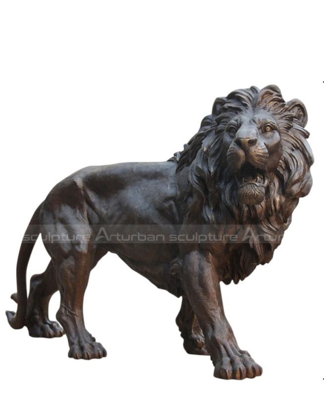 Life Size Bronze Lion Statue