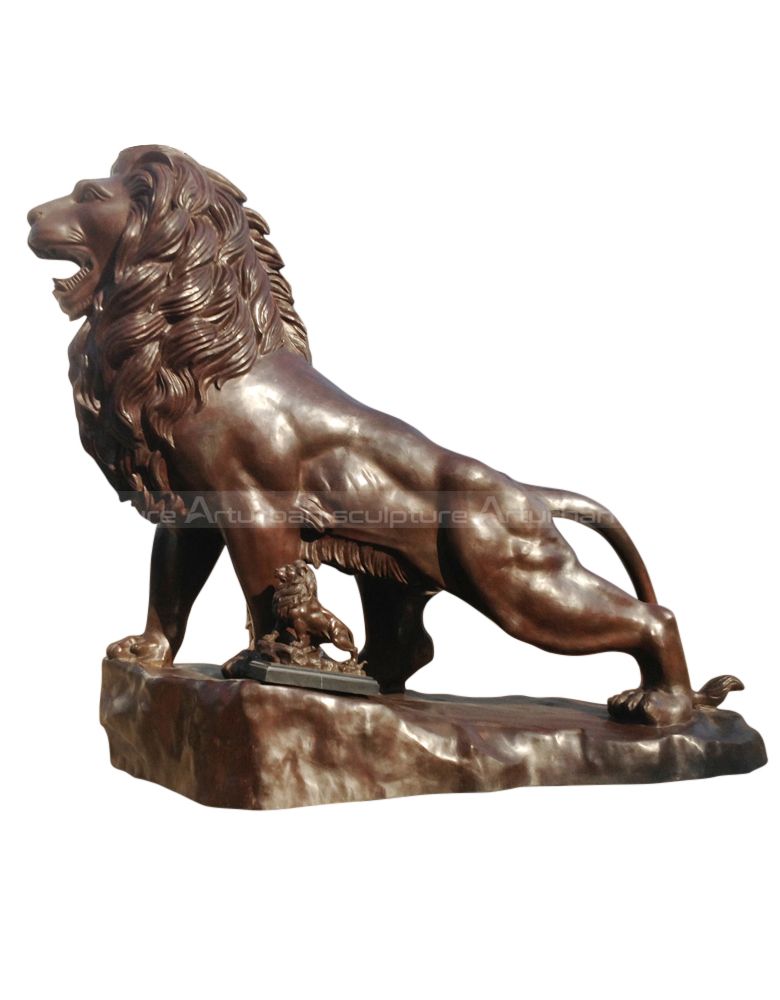 bronze lion statues for sale