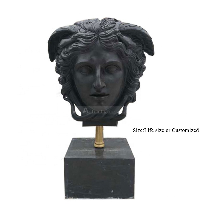 medusa head sculpture