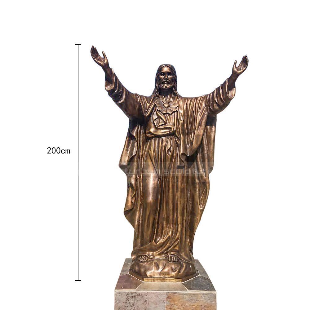 catholic church jesus statue