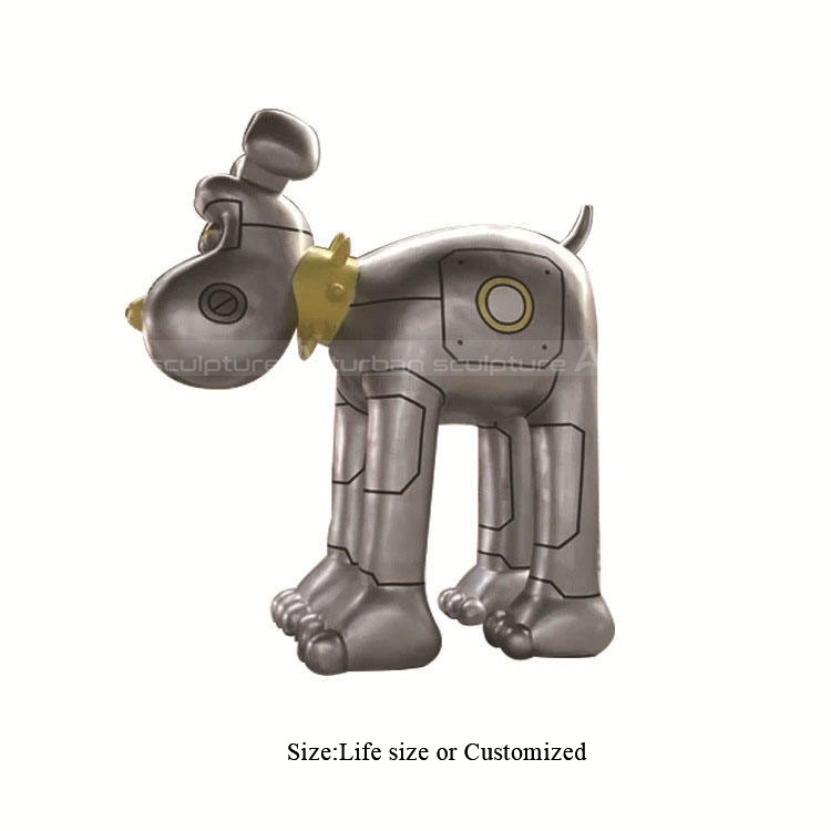 size of The Gromit sculpture