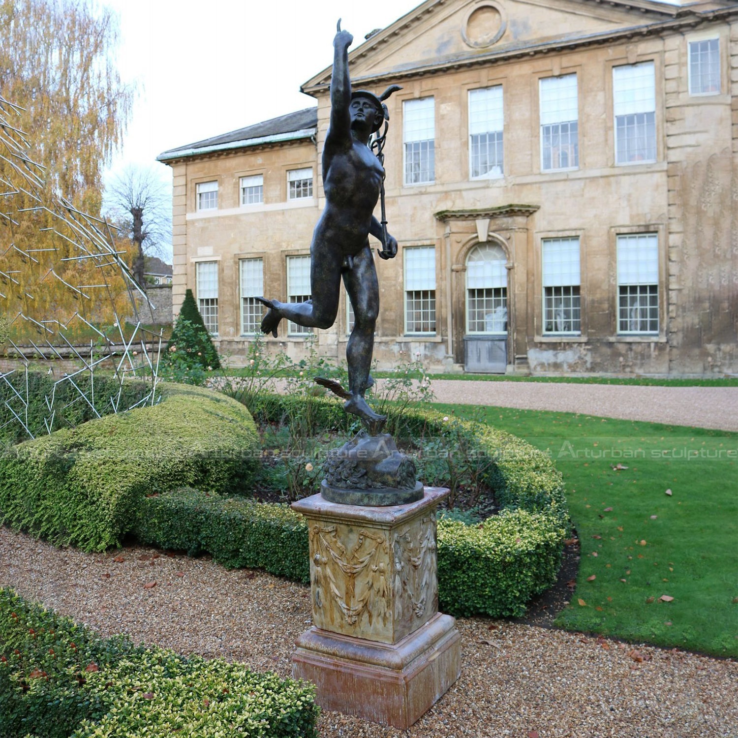 Flying Mercury Sculpture