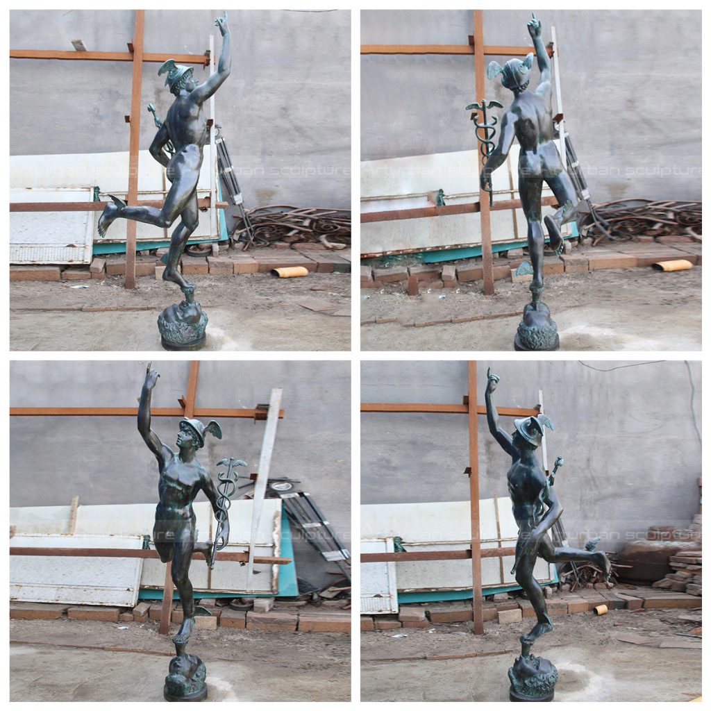 Flying Mercury Sculpture