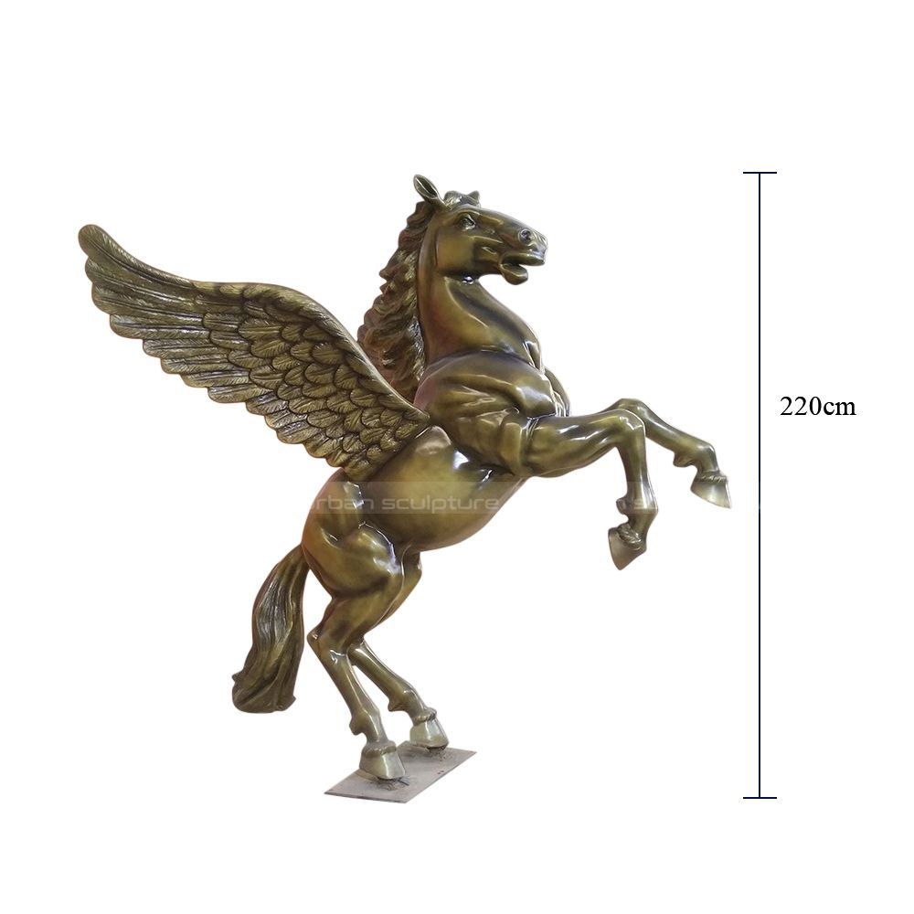 Estátua de Pegasus para Jardim