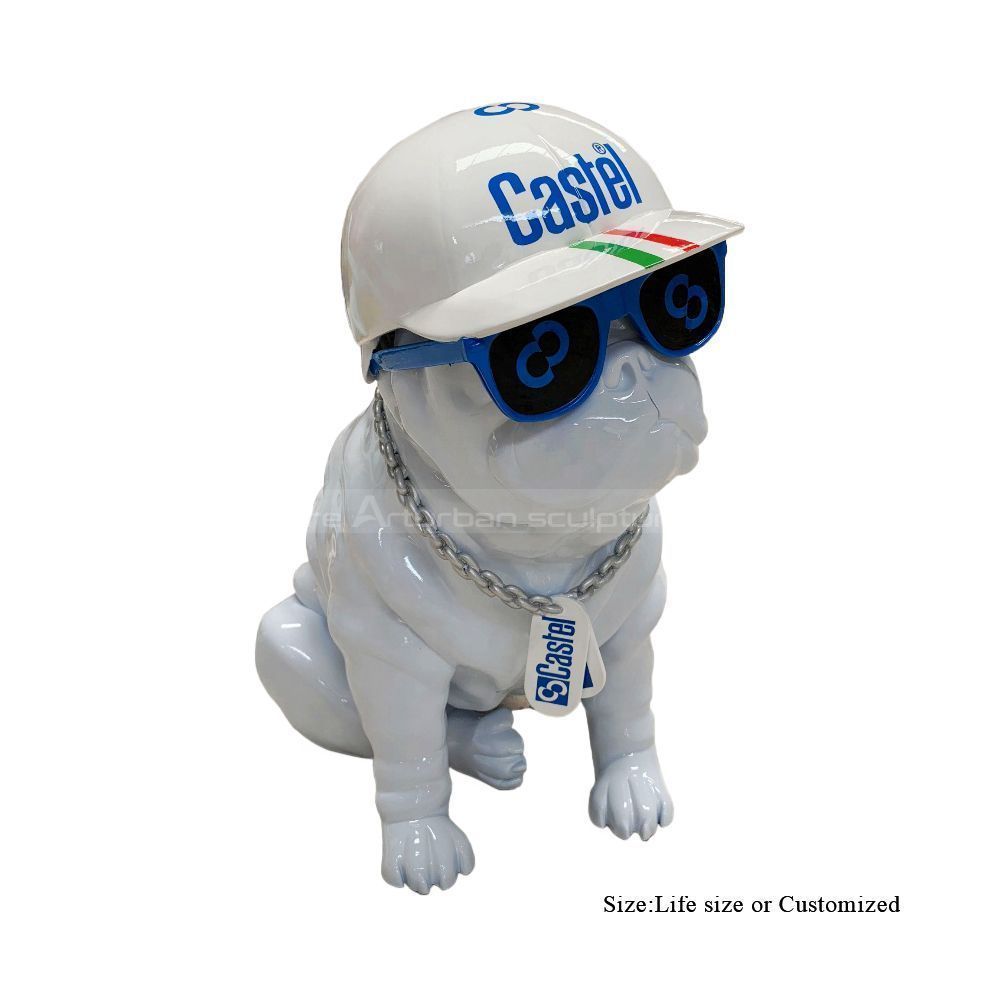 Bulldogge Kunstskulptur