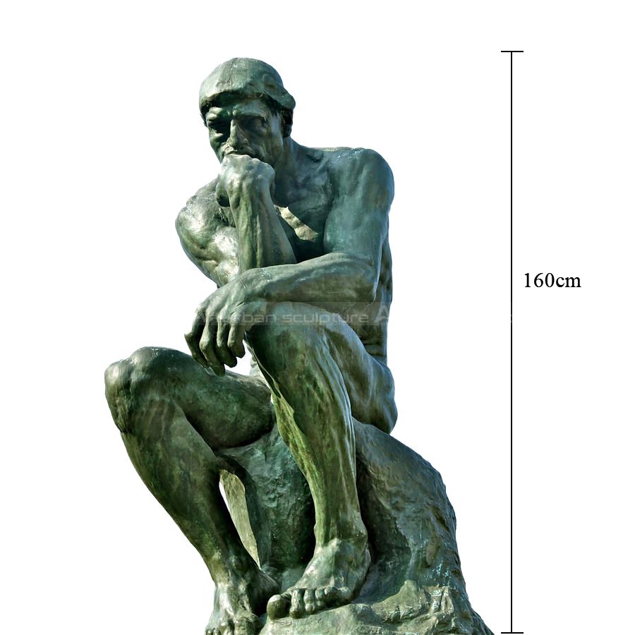 Man Sitting Thinking Statue