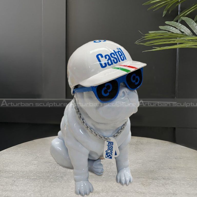 Bulldogge Kunstskulptur