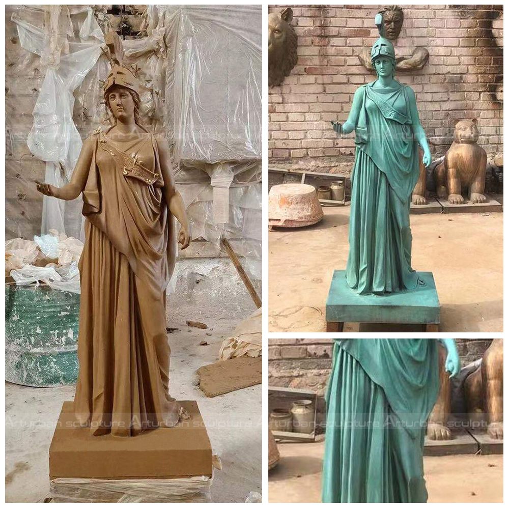goddess athena sculpture