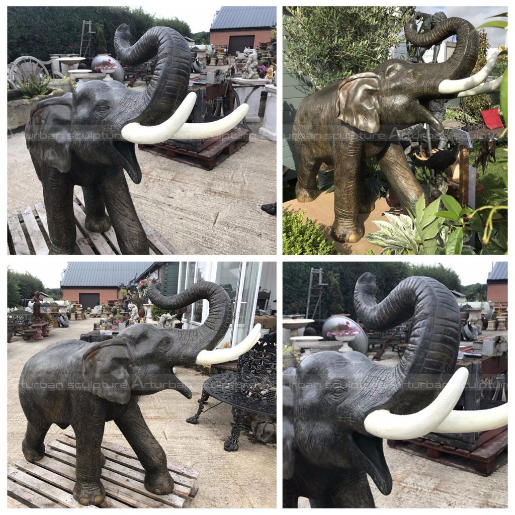 elephant statue garden decor