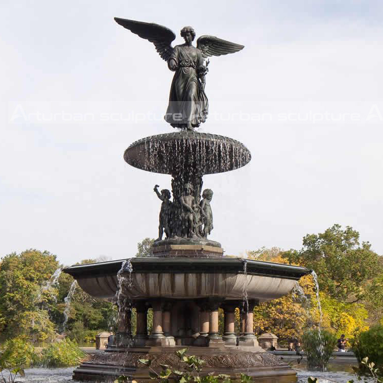 bethesda fountain statue