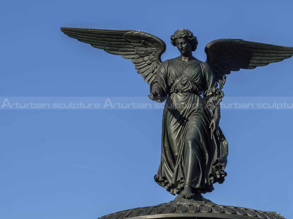 angel of the waters bethesda fountain