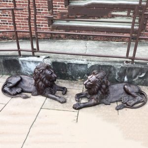Large Outdoor Lion Statues