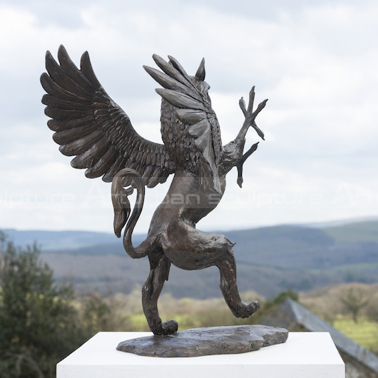 Outdoor Griffin Statue