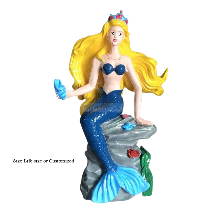 big mermaid statue