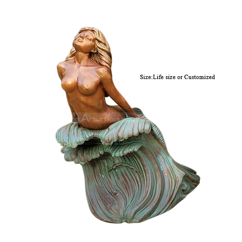 lifesize mermaid statue
