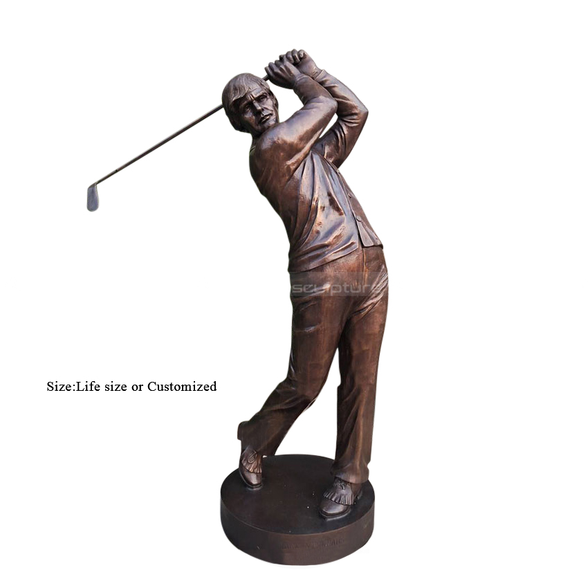 Bronze Golf Sculptures