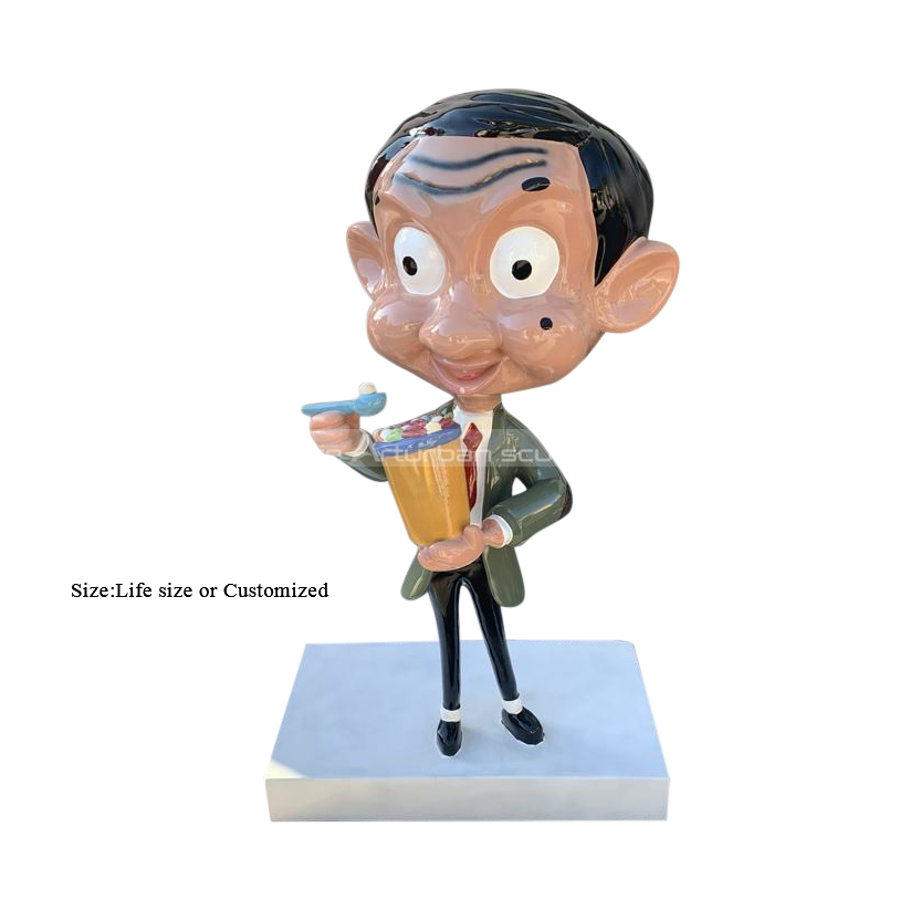  mr bean sculpture