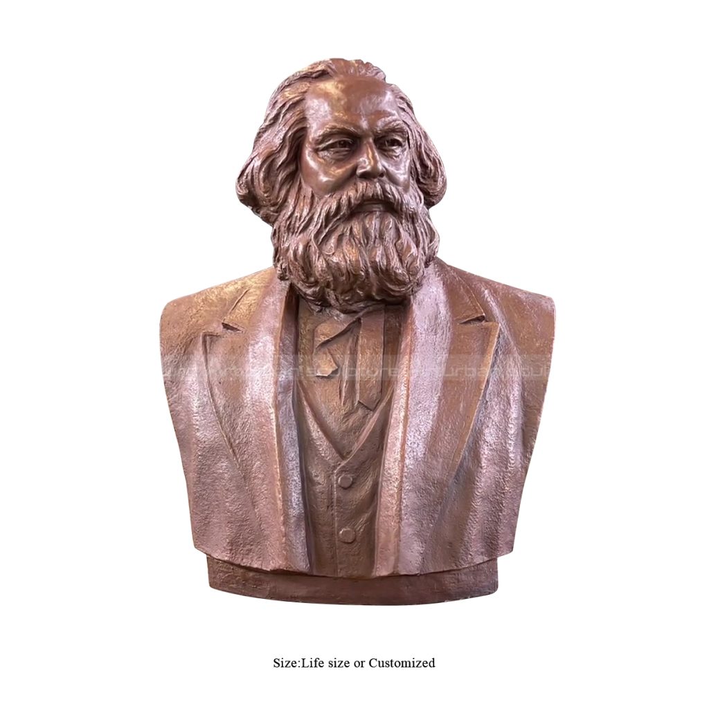 karl marx busto