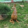 kangaroo garden sculpture