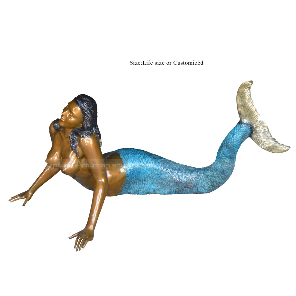 mermaid statues for outside