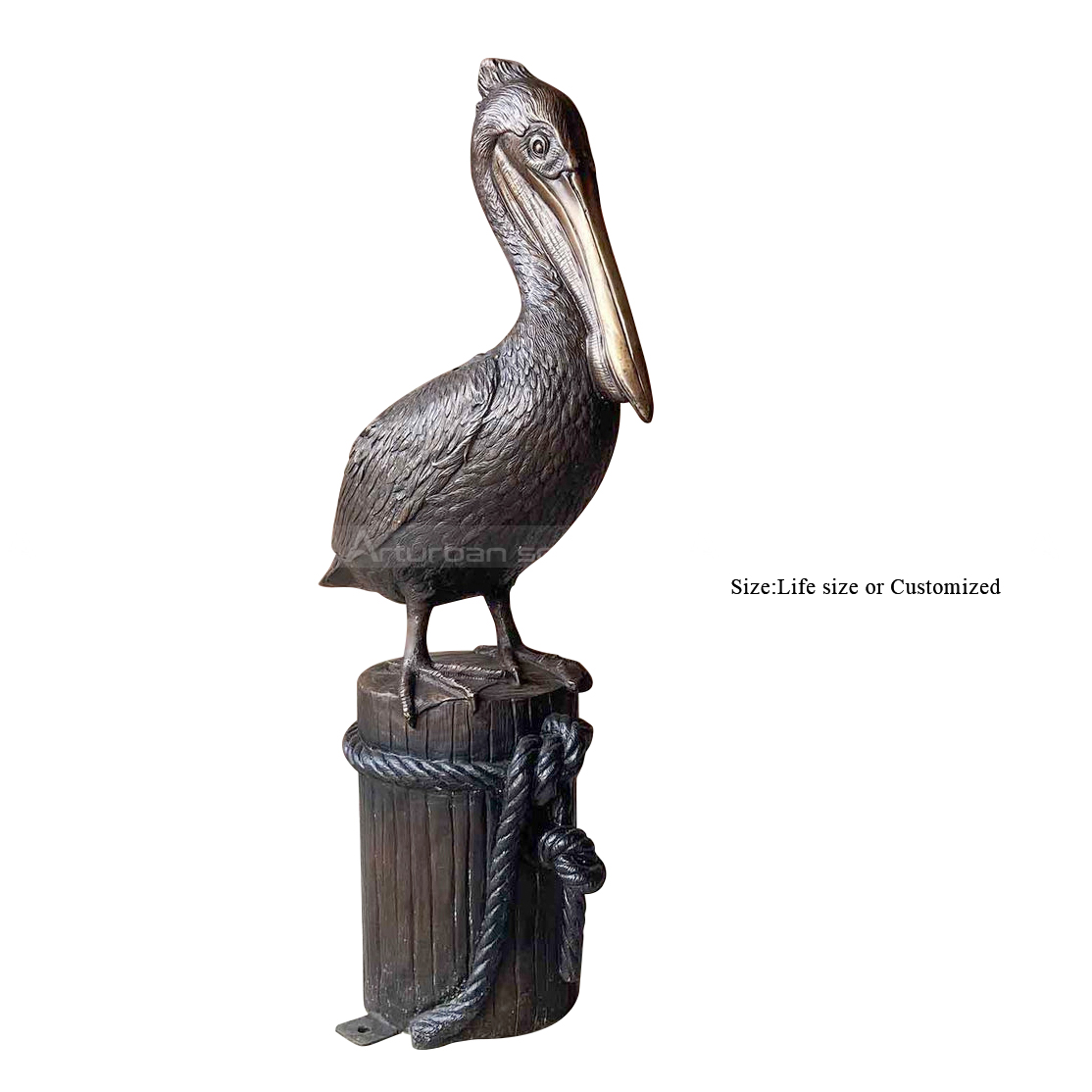 pelican statue for garden