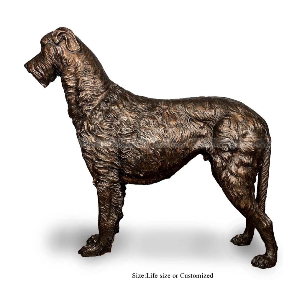 irish wolfhound sculpture