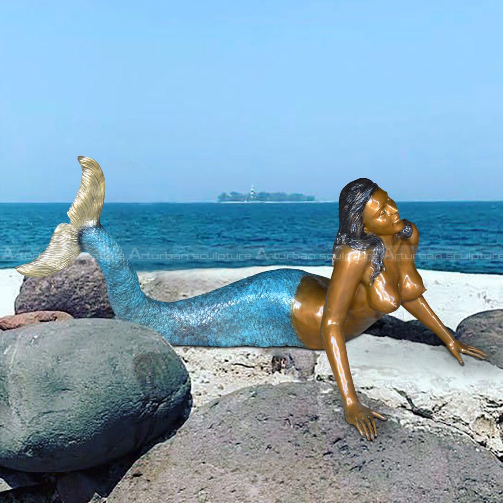 mermaid statues for outside