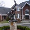 eagle bronze statue