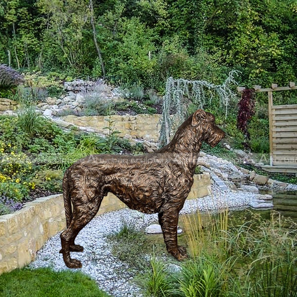irish wolfhound sculpture