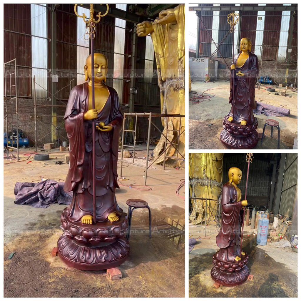 kshitigarbha bodhisattva sculpture