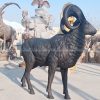 bighorn sheep bronze sculpture