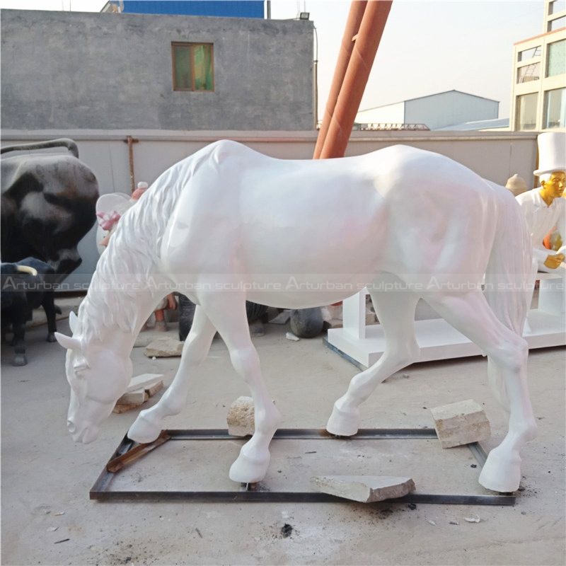 life size fiberglass horse for sale