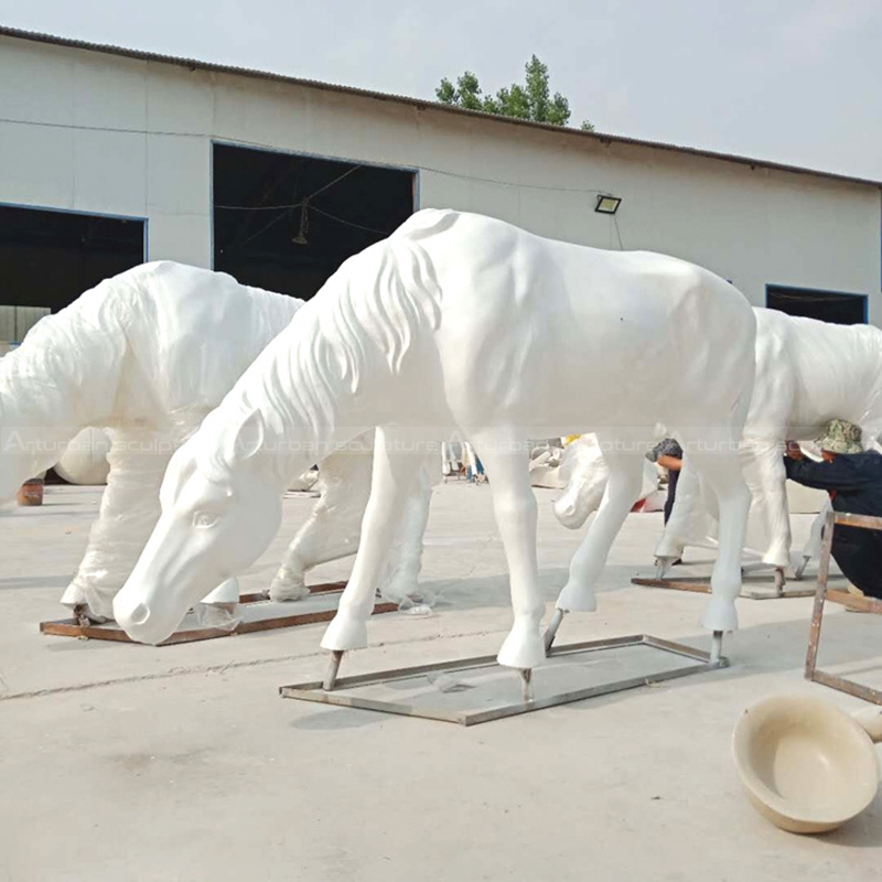 life size fiberglass horse for sale