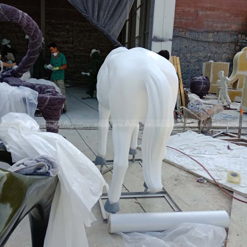 life size fiberglass horse for sale