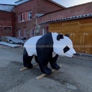 panda outdoor statue