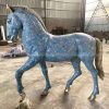 Painted Horse Sculpture