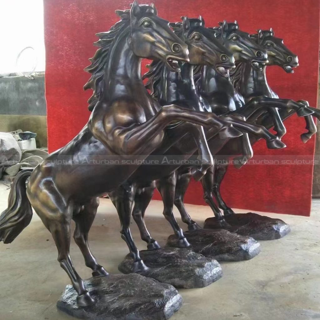 life size horse sculpture