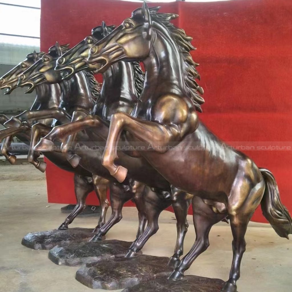 life size horse sculpture