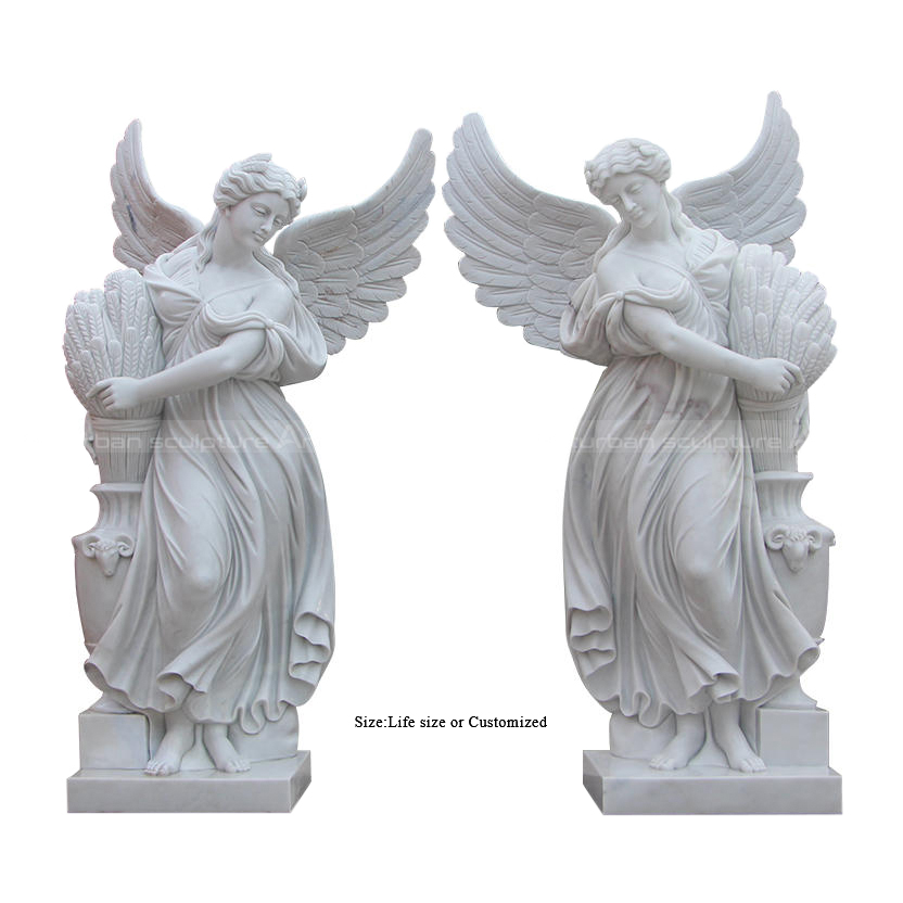 standing angel statue