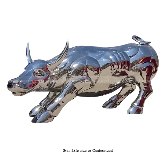 stainless steel bull