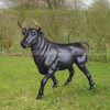 black bull statue