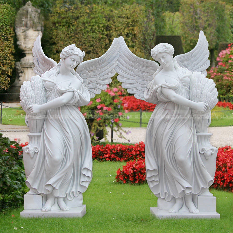 standing angel statue