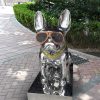 french bulldog sculpture art