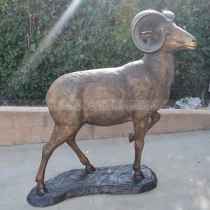 bronze bighorn sheep