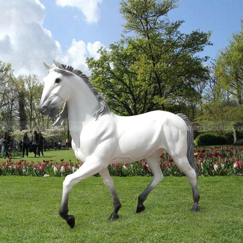 fiberglass horse statue