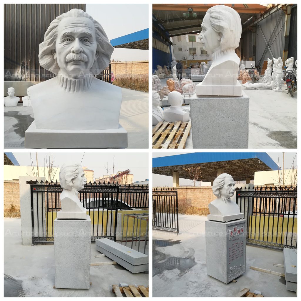 albert einstein bust