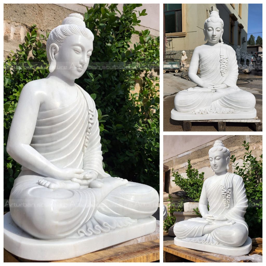 marble buddha statue for garden